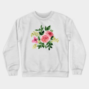 Tea Rose Crewneck Sweatshirt